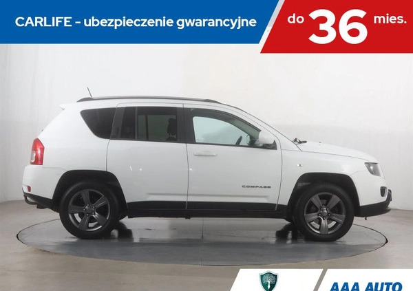 Jeep Compass cena 43000 przebieg: 194158, rok produkcji 2014 z Biłgoraj małe 191
